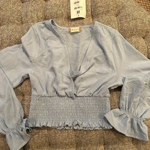 Altar'd State powder blue top